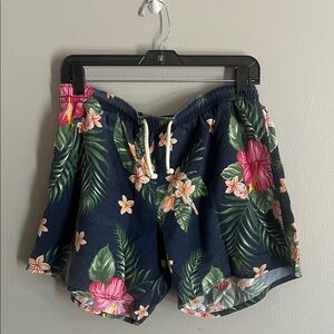 Zara Men’s Floral Swim Trunks